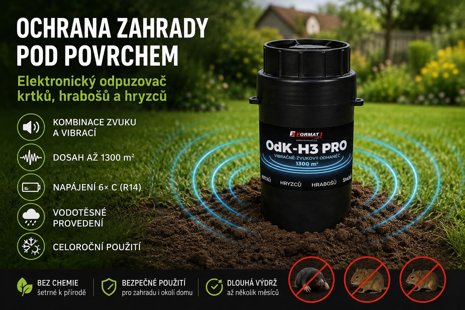 🕳️ Zahradní škůdci