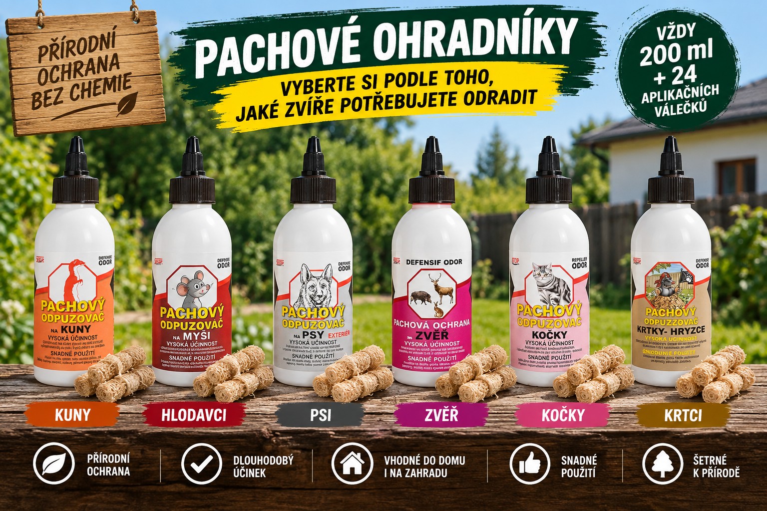 🐾 Pachové ohradníky pro dům a zahradu: Vyberte si podle zvířete
