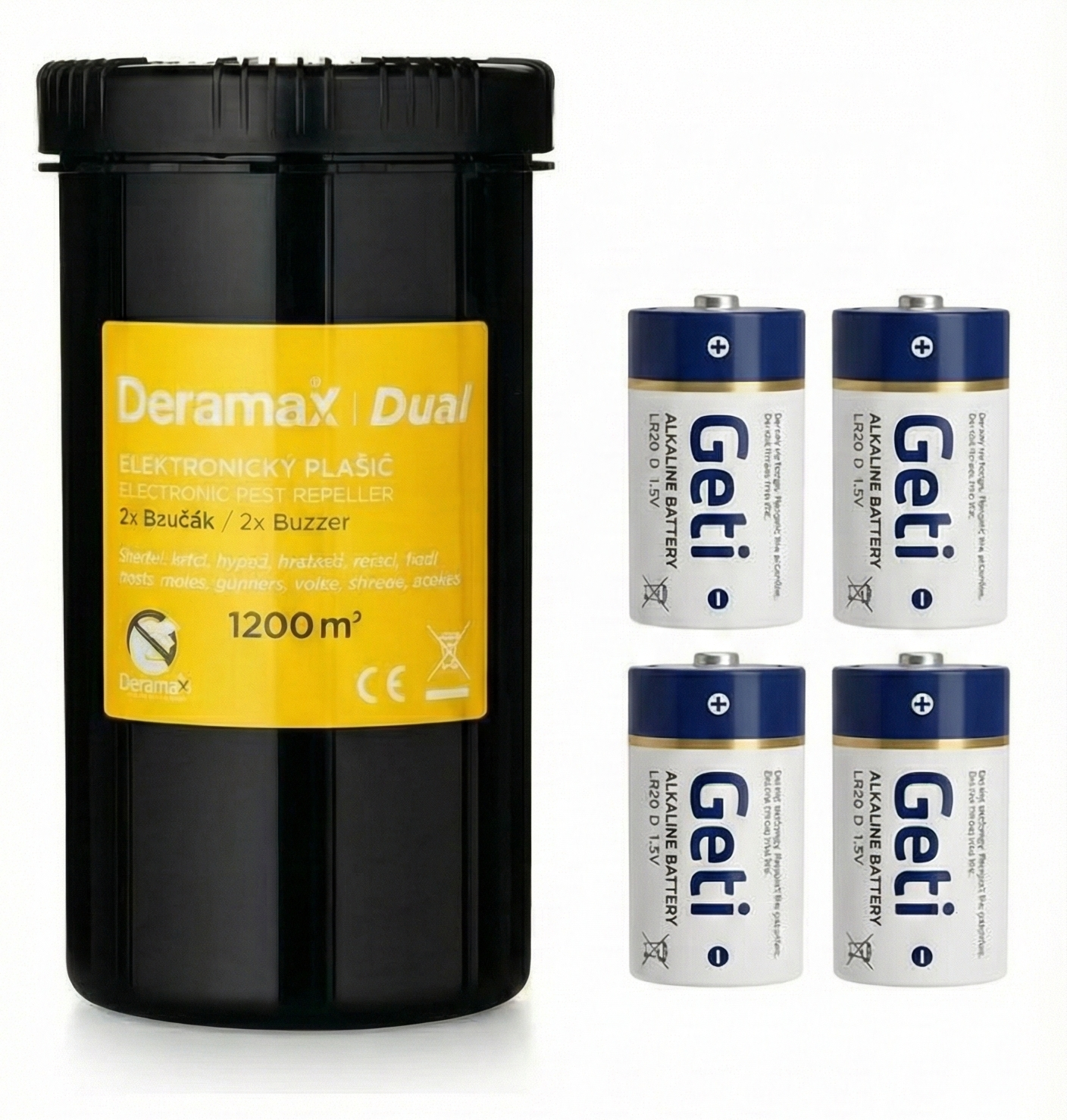 Deramax Dual s bateriemi