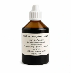 Vábidlo na kuny FRUIT - Jahoda & Meruňka 60 ml.