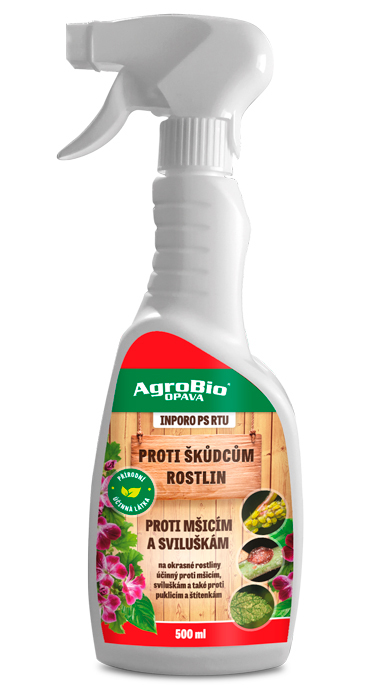 Postřik proti mšicím a sviluškám 500 ml.
