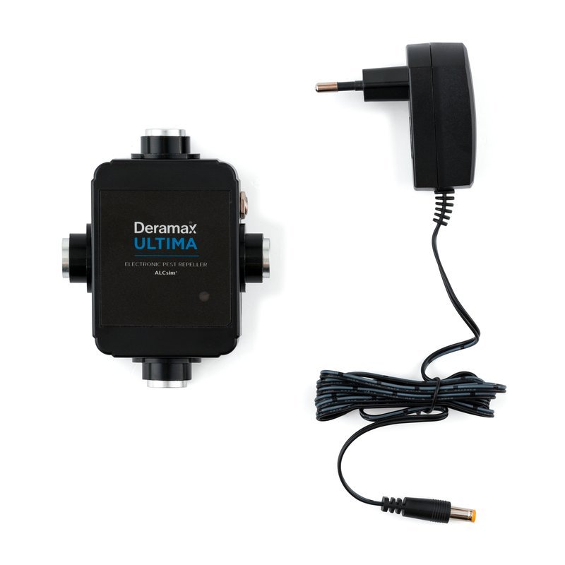 Deramax ULTIMA – odpuzovač kun a hlodavců (dosah až 1 200 m²)
