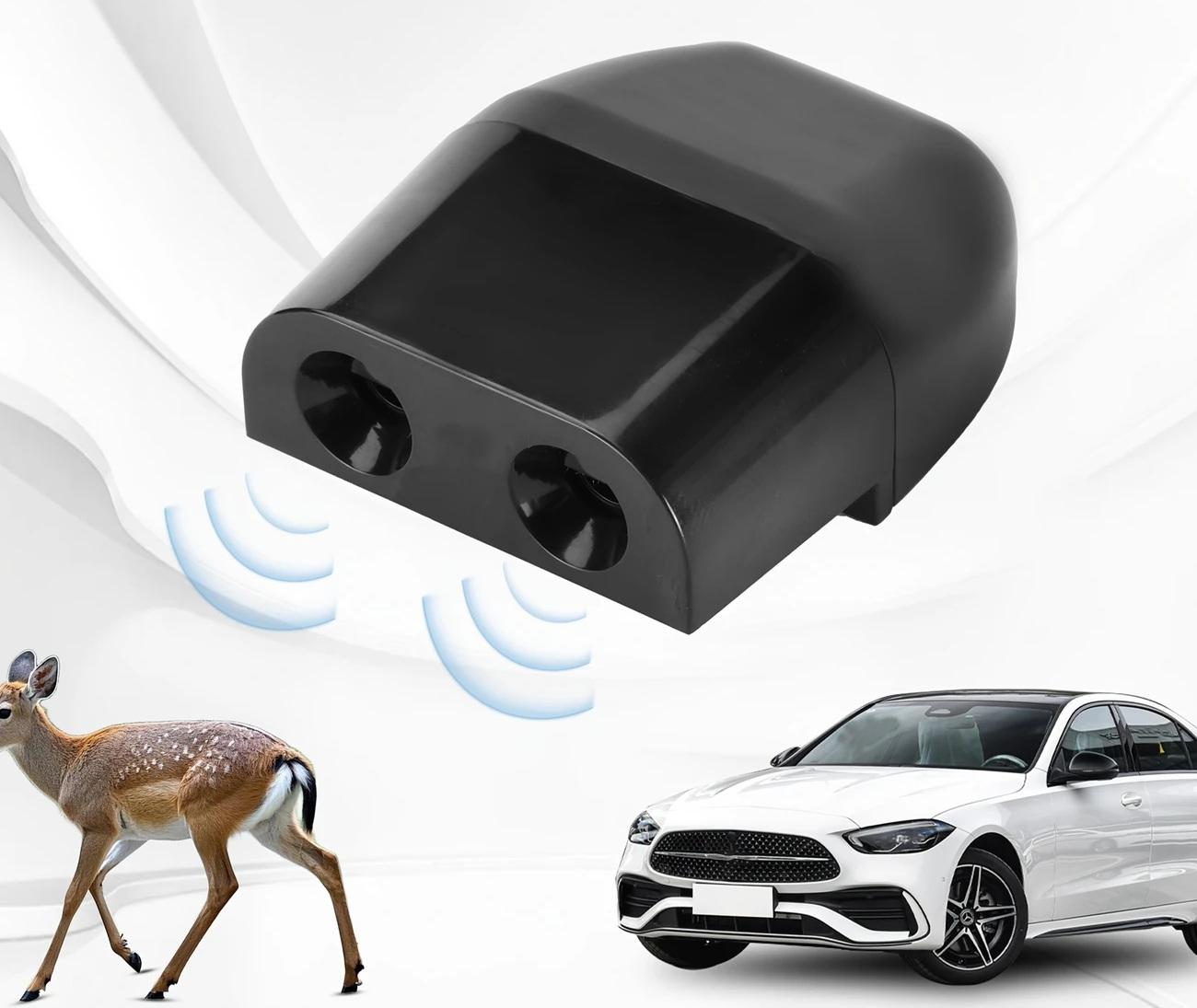 Ultrazvukový plašič zvěře na auto nebo motocykl - černý