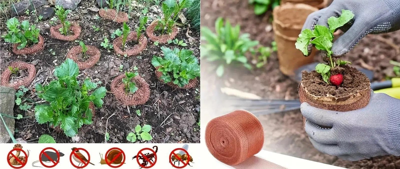 Měděné dvouvrstvé pletivo 12,7 cm x 300 cm